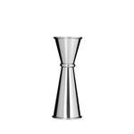 Zeo Japanese Style Jigger 15/30 mL - Chrome