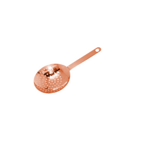 Zeo Euro Julep Strainer - Copper